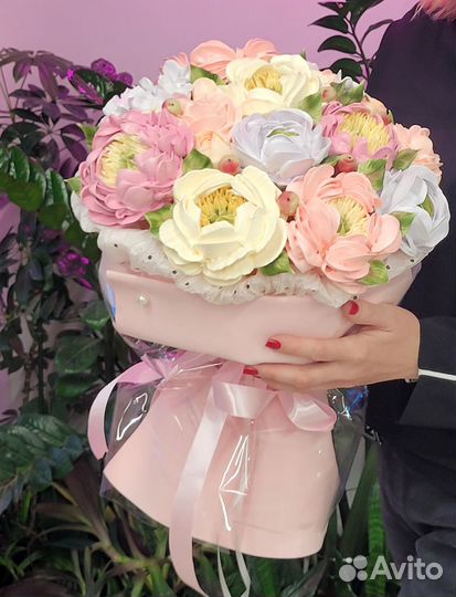 Зефирные цветы