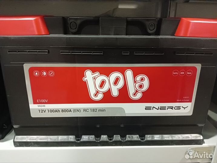 Аккумулятор Topla 100ah
