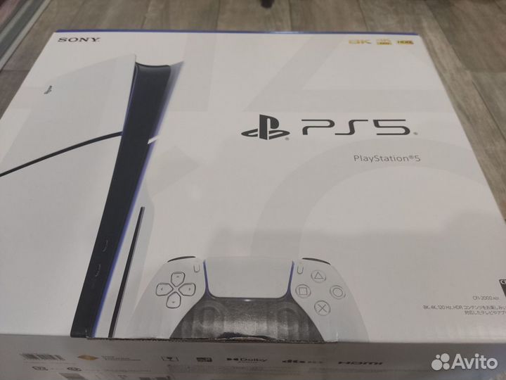 Sony playstation 5 ps5 с дисководом 2 джойстика