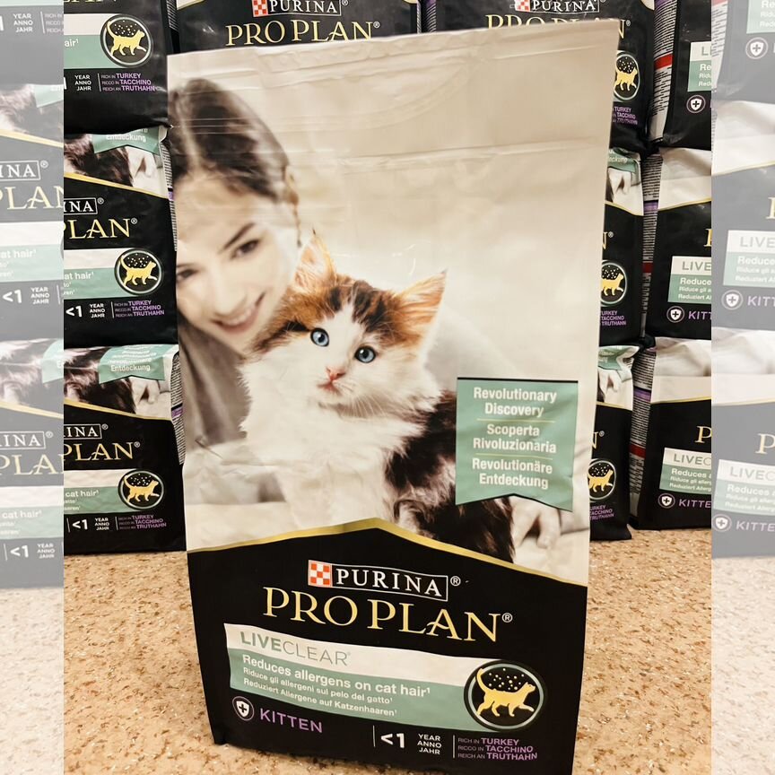 Purina Pro Plan LiveClear для котят до 1 года