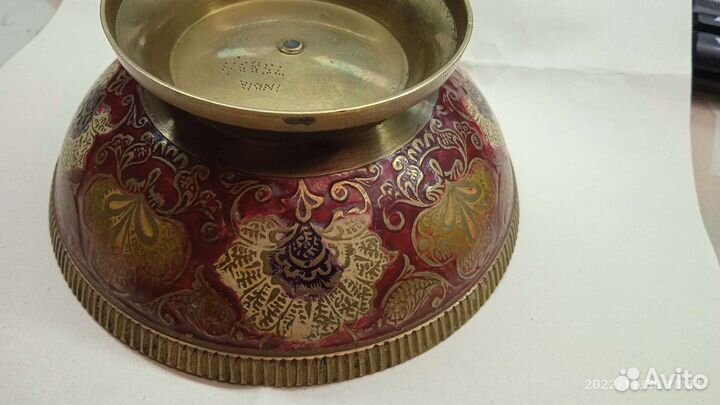 Чаша пиала Индия латунь