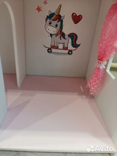 Кукольный домик стеллаж