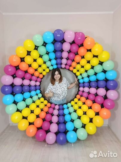 Фотозона и воздушные шары