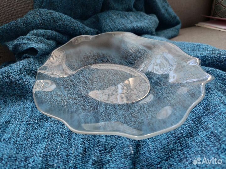 Стеклянное блюдо / тарелка / плато