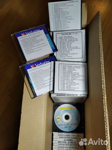 CD, MP-3 диски, на болванках