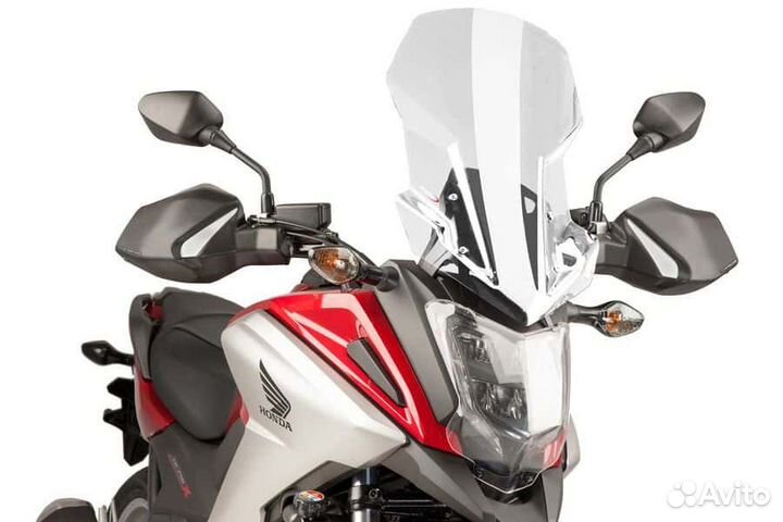 Высокое стекло Puig на Honda NC750X