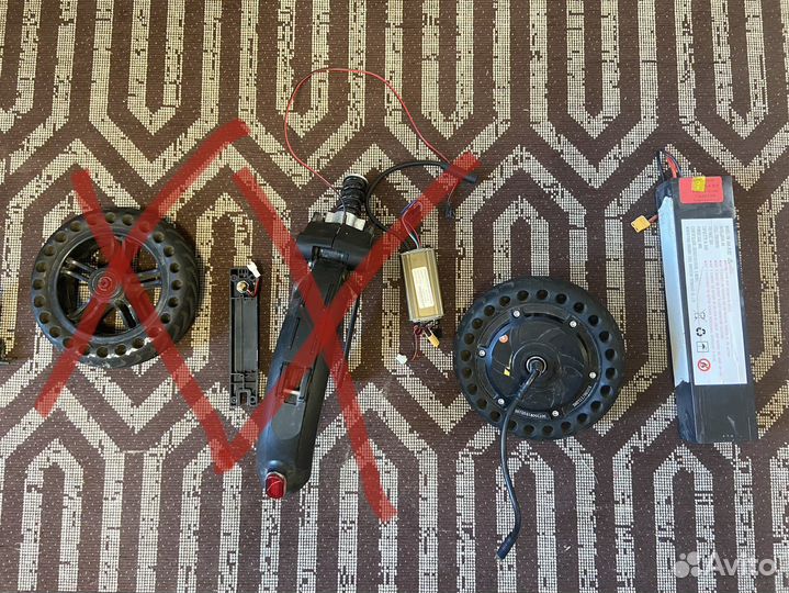 Запчасти для самоката kugoo s3 pro