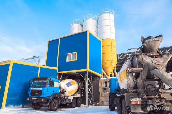 Доставка бетона миксером от 1 куба