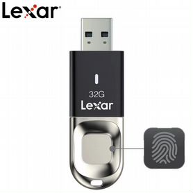 USB Флеш Lexar F35 USB 3.0 32Gb с отпечатком пальц