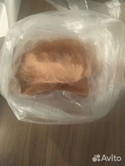 Кошачья шерсть для валяния или в пряжу