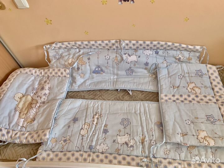 Бортики и Балдахин в кроватку