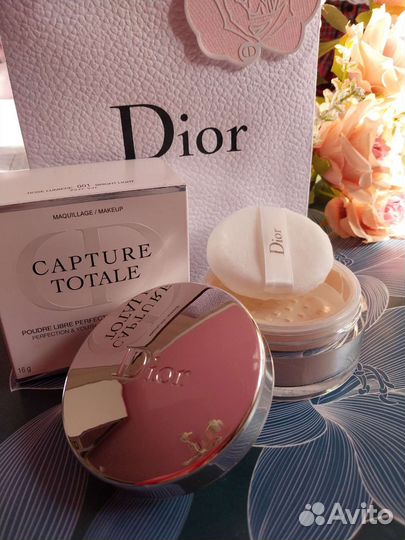 Dior. Пудра. Роскошная,рассыпчатая. Оригинал