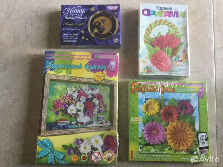Наборы для творчества новые фирменные