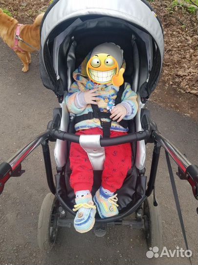 Коляска 2 в 1 Aroteam Platon (возможен торг)