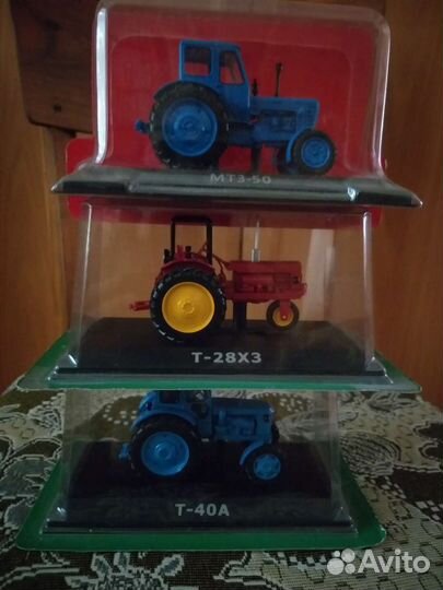 Модели из серии - Тракторы история, люди, машины