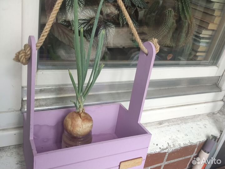 Кашпо для цветов подвесное возм обмен