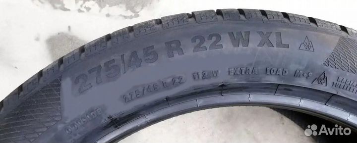 Continental WinterContact TS 850 P SUV 275/45 R22 112V