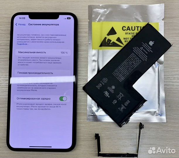 Замена аккумулятора iPhone Без Ошибки 100