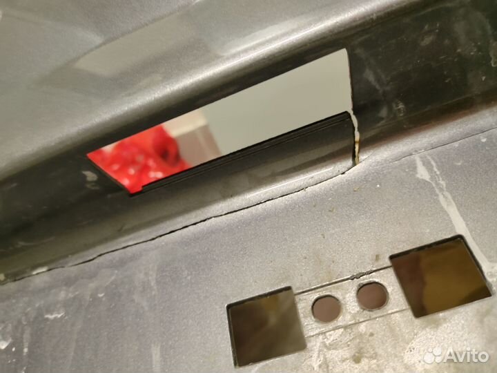 Задний бампер Hyundai Solaris 1