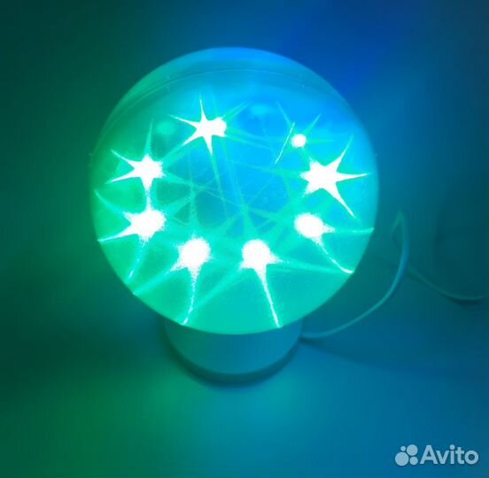Игрушки.Светильник Диско-шар настольный