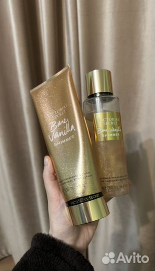 Victoria secret лосьон и мист bare vanilla