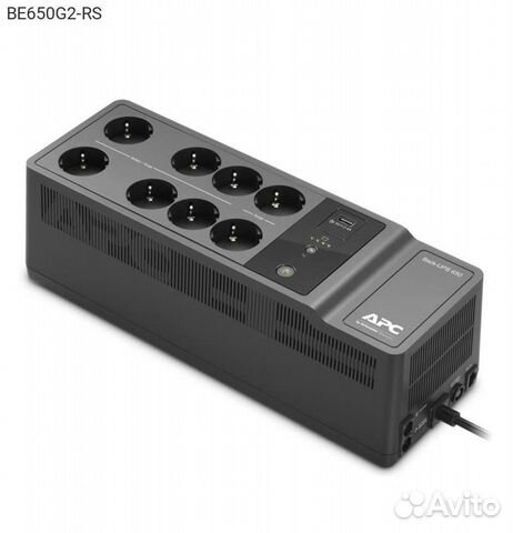 BE650G2-RS, ибп APC by SE Back-UPS BE 650 ва, Brick