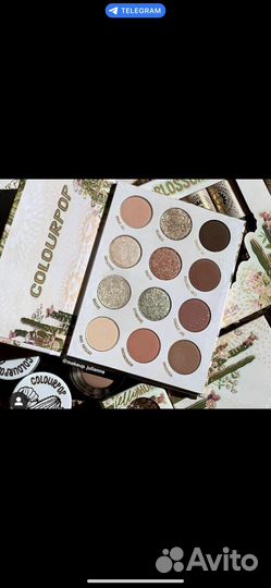 Палитра теней colourpop