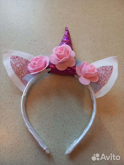 Ободок детский Единорог