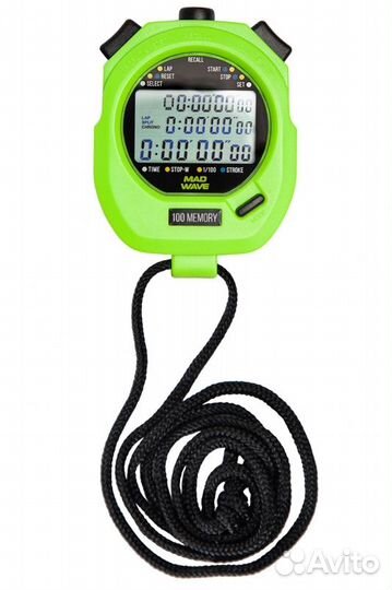 Секундомер Stopwatch SW-100 memory Mad Wave