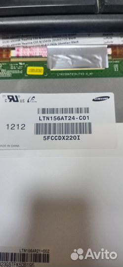 Матрица для ноутбука samsung