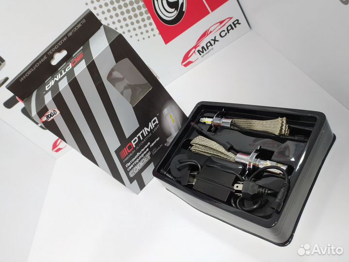 Optima LED Premium Cobalt Lumileds ZES 4800K H4