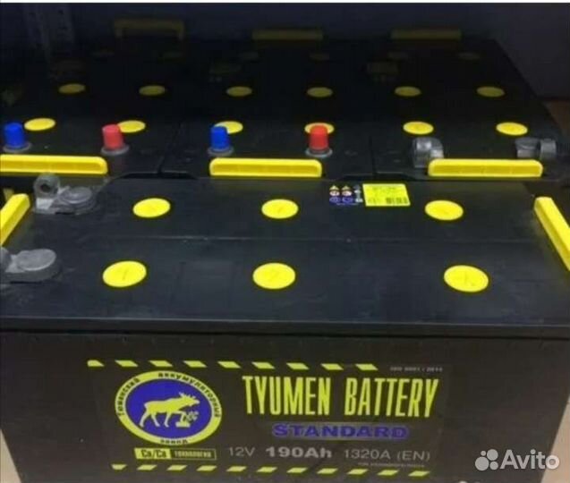 Аккумулятор Тюмень 132/190Ач