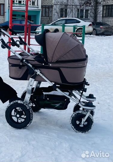 Детская коляска для двойни