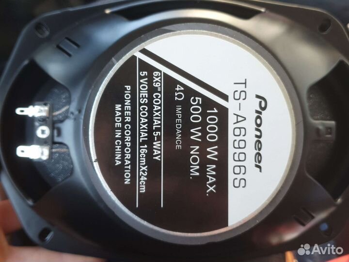 Колонки в автомобиль pioner