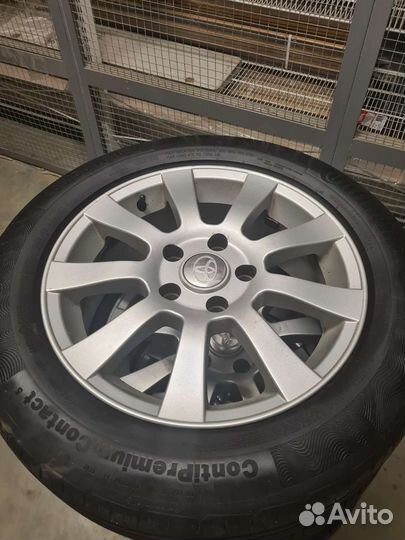Летние колеса R 16 для Toyota auris,тойота королла