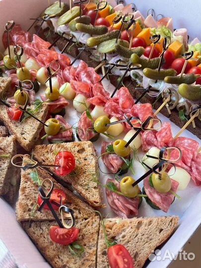 Фуршет, Кейтеринг, Закуски