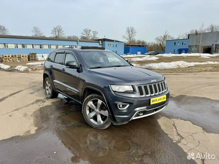 Jeep Grand Cherokee 3.0 AT, 2014, битый, 263 000 км