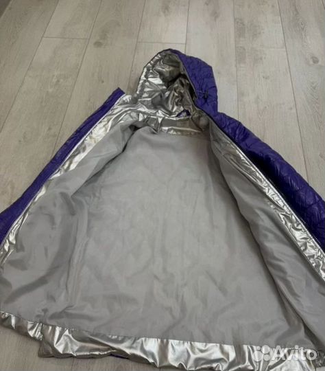 Пальто демисезонное стеганое 142 146