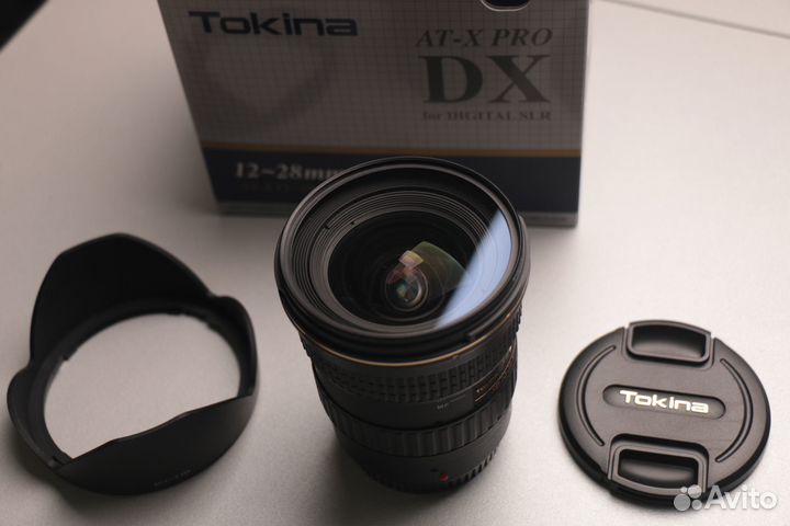 Объектив tokina AT-X12-28 F4 PRO DX