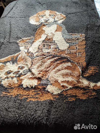 Плед одеяло овчина 135 на 190