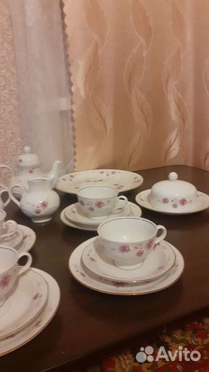 Чайный сервиз гдр Кольдиц