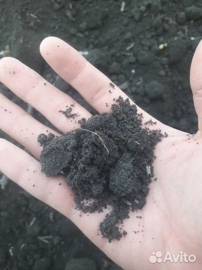 Чернозем отличный Навоз прелый крс,5т,в мешках 15т