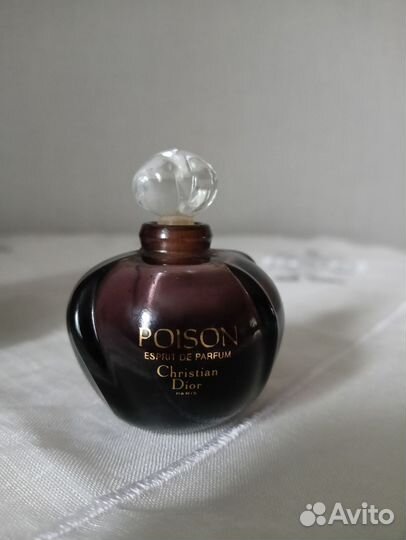 Флакон от духов poison времён СССР