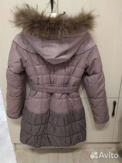 Пальто пуховик для девочки