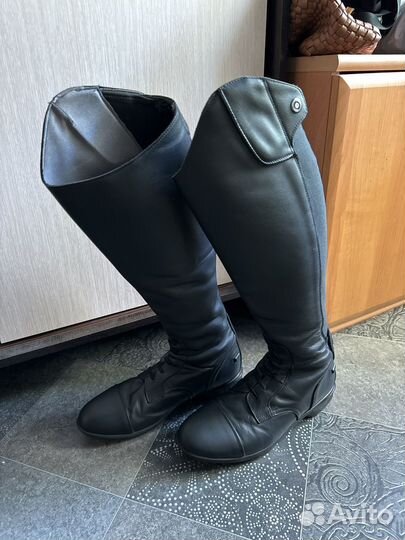 Сапоги для верховой езды (натуральная кожа)