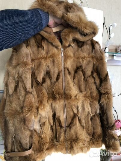 Шуба лисья 46