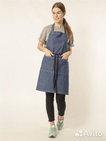 Кухонный фартук джинсовый новый