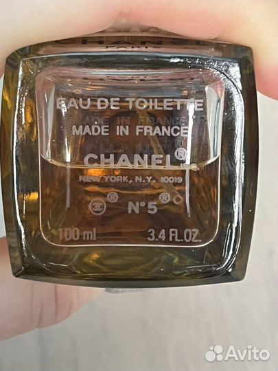 Chanel 5 духи в хорошем состоянии винтаж