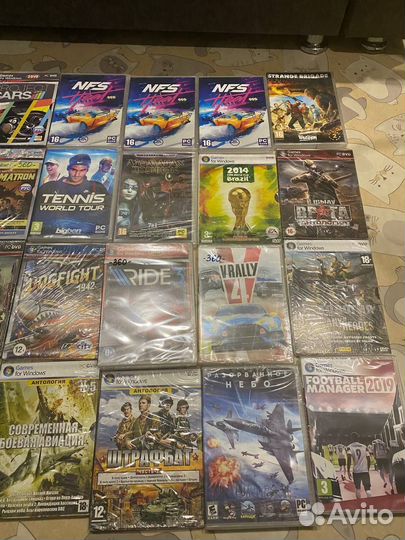 Компьютерные игры диски для пк новые