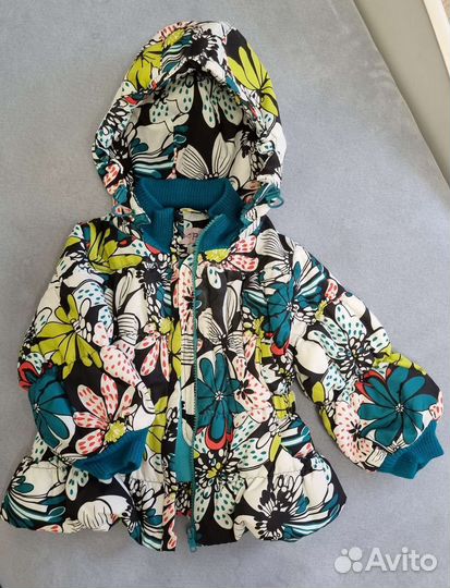 Демисезонный костюм для девочки рост 86